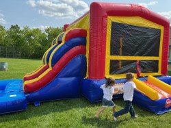 Bigger20double20slide20running20pic 1685562067 Two Lane Slides and Bounce House Combo